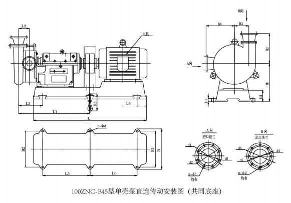 ZNC系列渣漿泵 ZNC系列渣漿泵